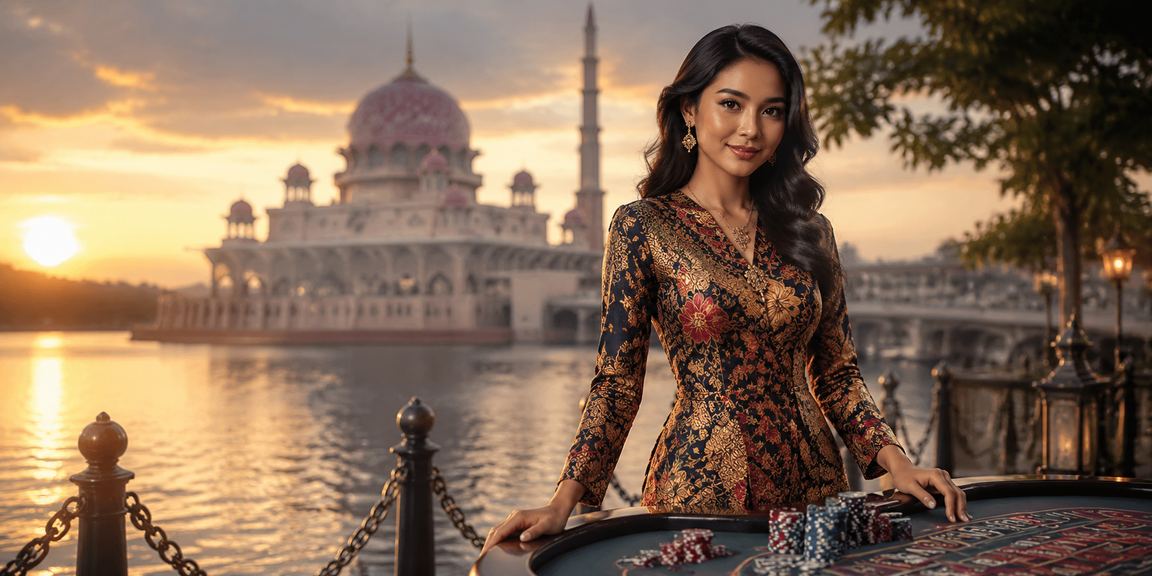 Skrin pendaftaran bermotif batik di Putrajaya